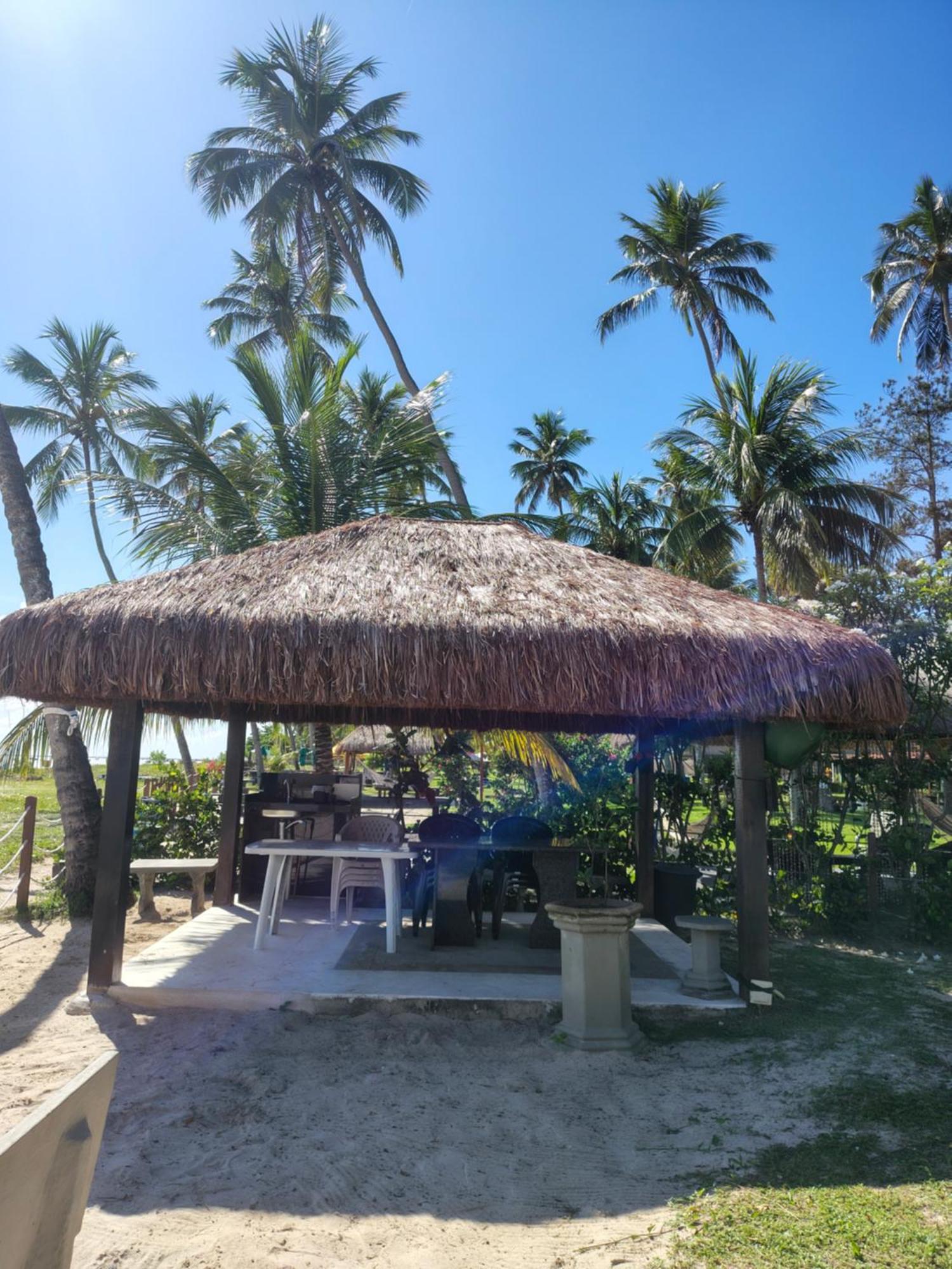 Sitio Recanto Feliz-Beira-Mar, Pertinho Da Igrejinha Прая-дос-Карнейрос Экстерьер фото